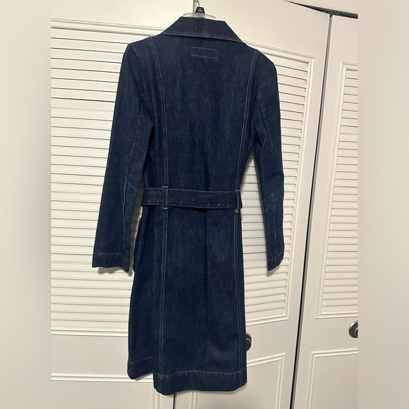 Old Navy Belted Denim Trench Coat 
Size Small - Picture 4 of 5